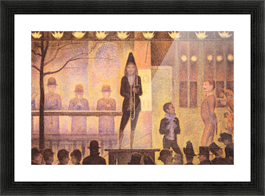 Circus parade Picture Frame print