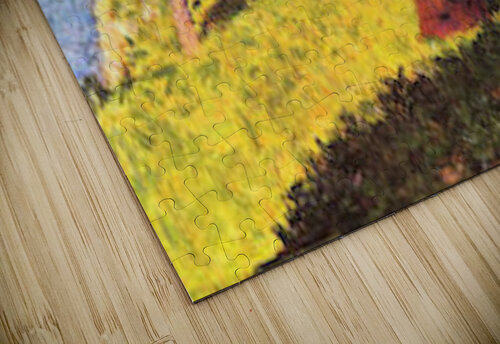 Seated figure Seurat puzzle
