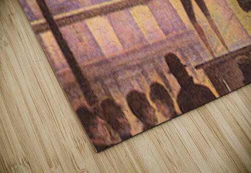 Circus parade Seurat puzzle