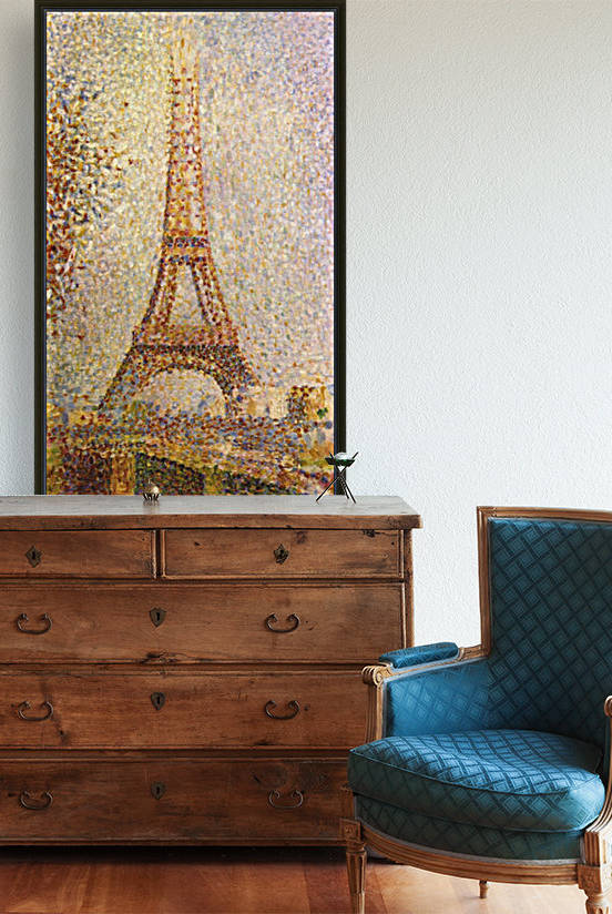 The Eiffel Tower by Seurat