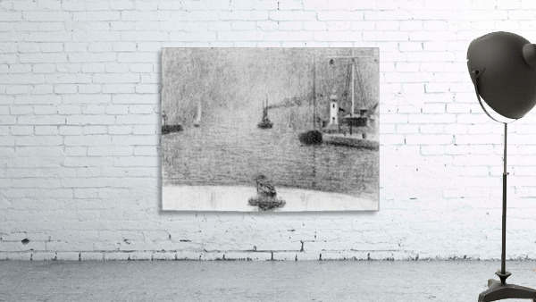 Port in Honfleur Wall Preview