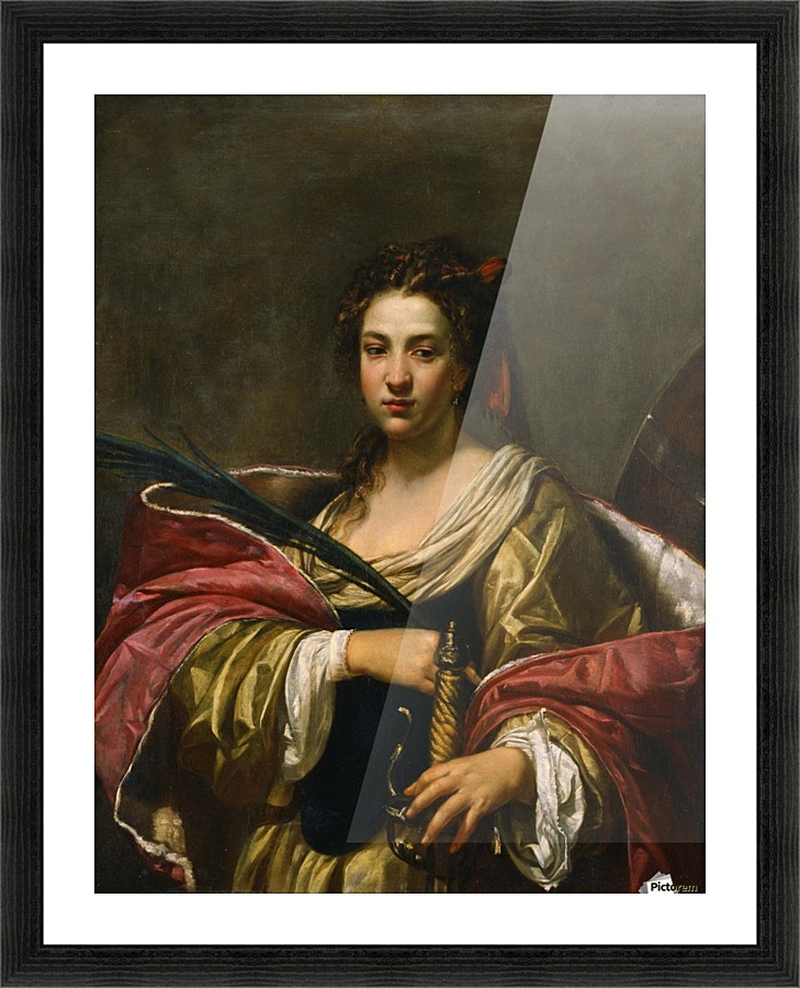 St Catherine Picture Frame print