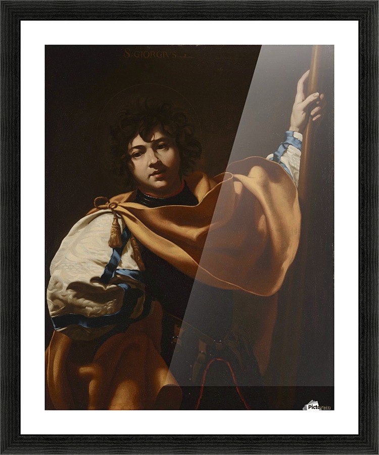 Saint George Picture Frame print