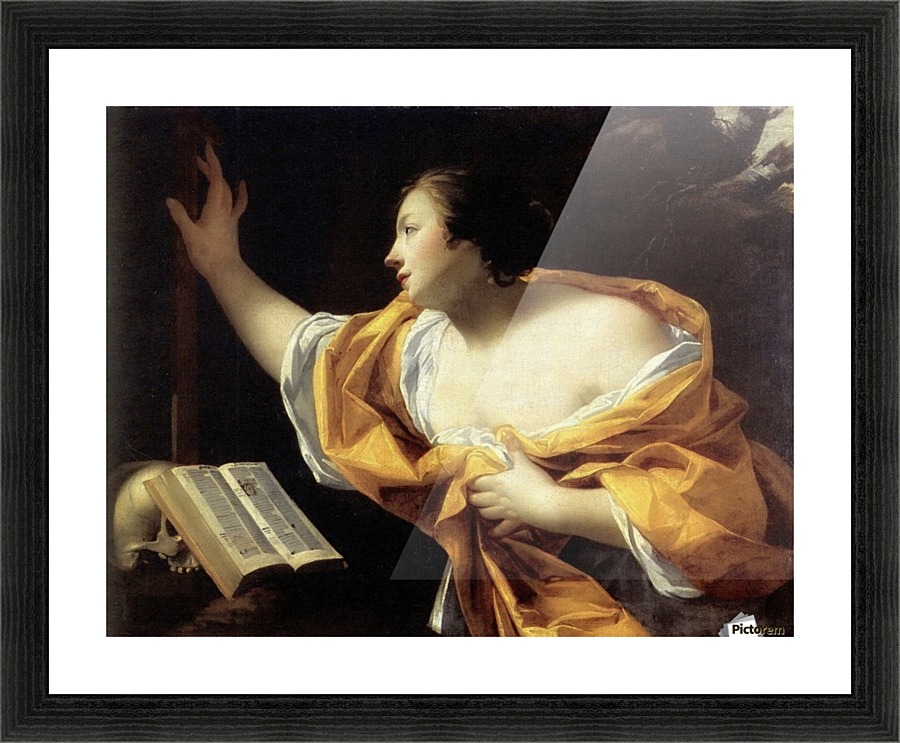The Muse Picture Frame print