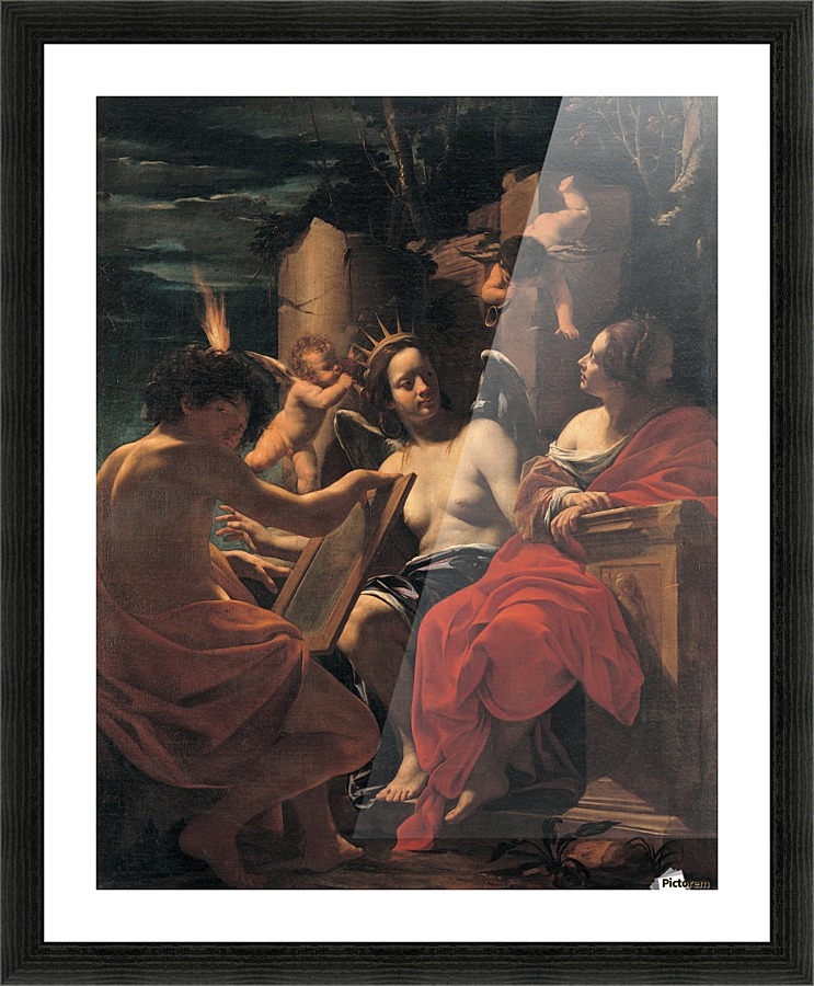 Allegory Picture Frame print