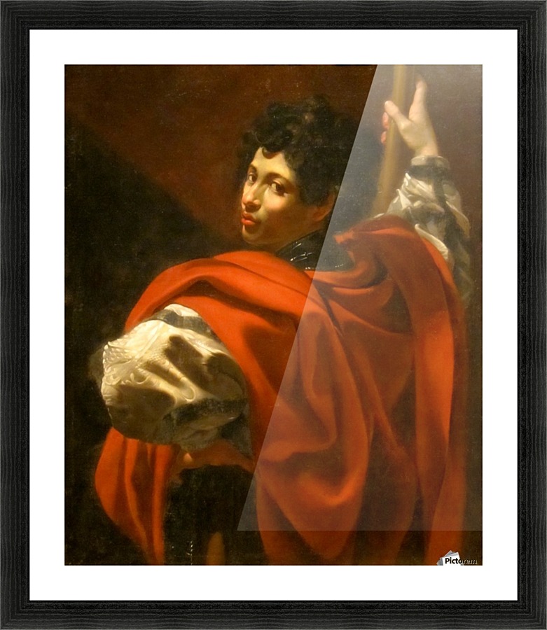 The Halberdier Picture Frame print
