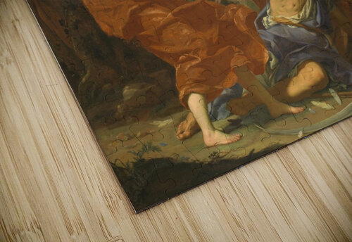Time defeated by Hope and Beauty Simon Vouet puzzle