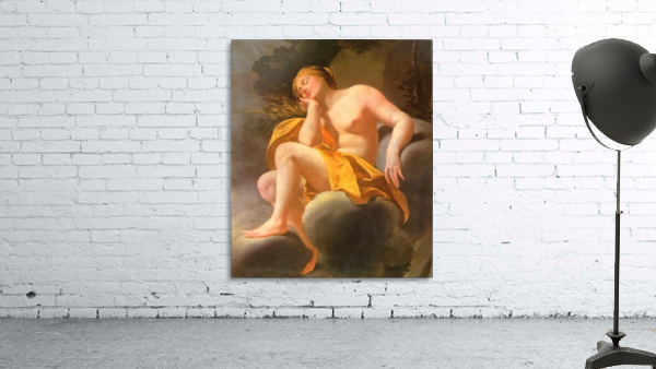 Sleeping Venus on clouds Wall Preview