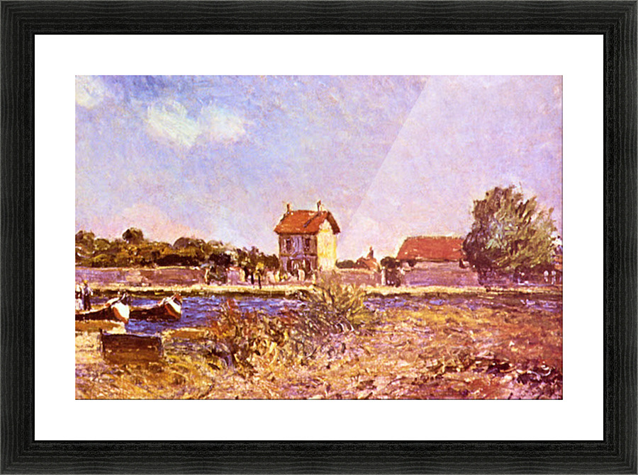 Sainte Mammes Picture Frame print