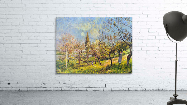 Orchard in spring Wall Preview