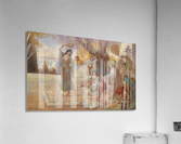 Orientalische Haremsszene Acrylic Print