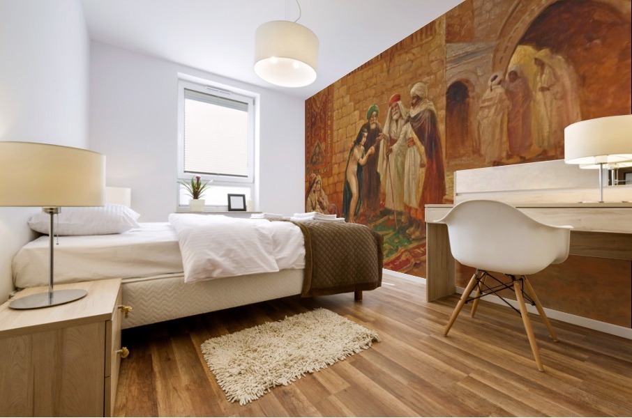 Am Bazar Mural print