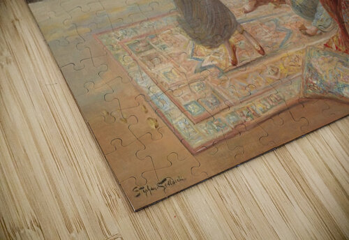 Orientalische Haremsszene Stephan Sedlacek puzzle