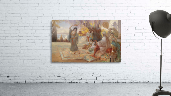 Orientalische Haremsszene Wall Preview