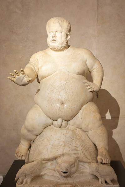 Morgante riding a tortoise marble statue by Valerio Cioli 1568 Digital Download