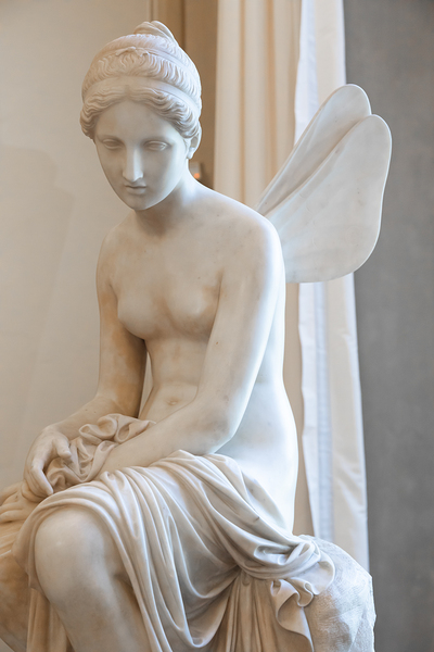 Psyche Abandoned by Pietro Tenerani 1819 Carrara marble - the  Digital Download