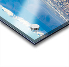 Turin Italy   panoramic view with Alps and blue sky Acrylic print