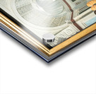 Madonna and child with saints angels and Federico da Montefeltr Acrylic print