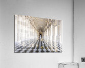 Reggia di Venaria Reale Italy - corridor perspective luxury ma Acrylic Print
