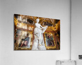 The room of Jupiter in Uffizi Museum with the statue of Victory Acrylic Print