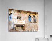 Verona Italy   30 April 2024. The famous Romeo and Juliet balco Acrylic Print
