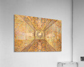 Italy San Vitale Basilica interior decor with mosaic Acrylic Print