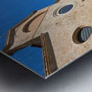 San Gimignano Italy travel destionation. Medieval tower skyscra Metal print