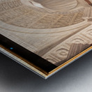 Madonna and child with saints angels and Federico da Montefeltr Metal print