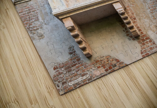 Verona Italy   30 April 2024. The famous Romeo and Juliet balco Paolo Modena puzzle
