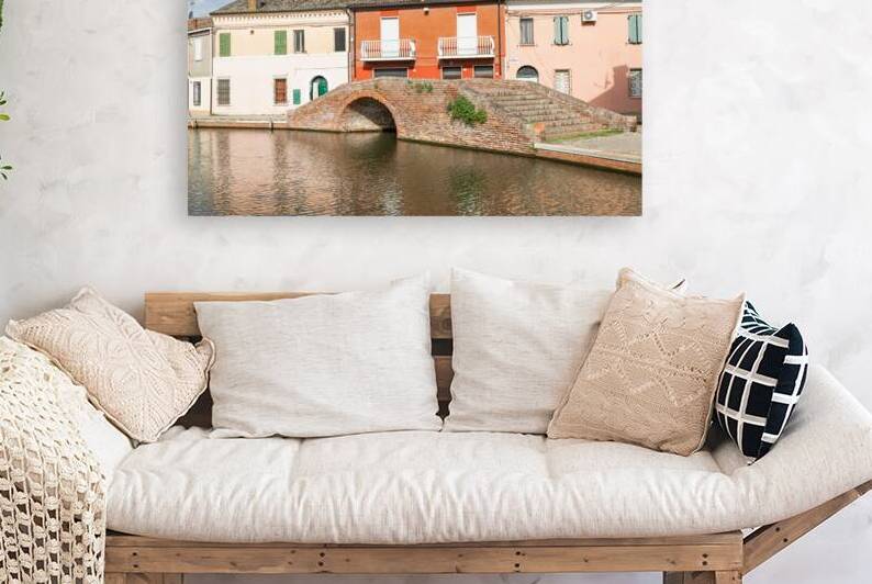 Comacchio Italy   11 June 2024. Characteristic village named Li by Paolo Modena