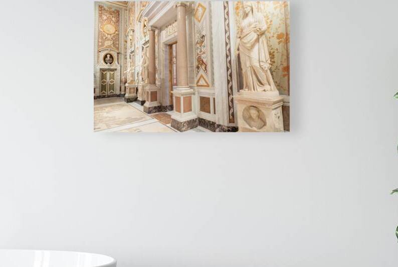 Rome Italy   Borghese Gallery   ancient art museum interior by Paolo Modena