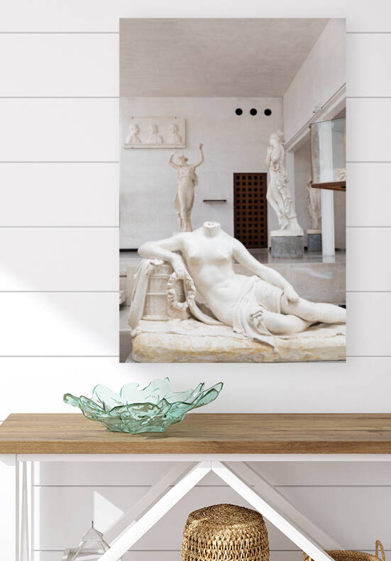 Antonio Canova collection. Classical sculptures in white marble by Paolo Modena