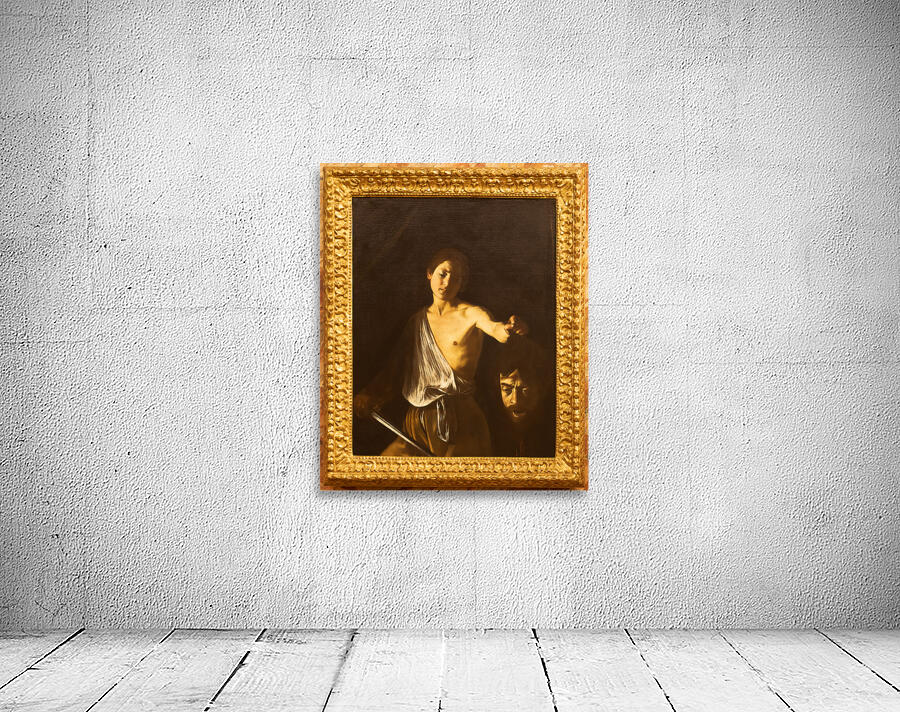 Rome Italy - David with the head of Goliath by Caravaggio Gal Wall Preview
