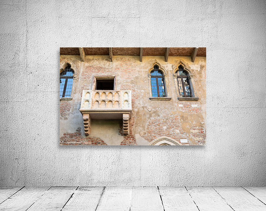 Verona Italy   30 April 2024. The famous Romeo and Juliet balco Wall Preview