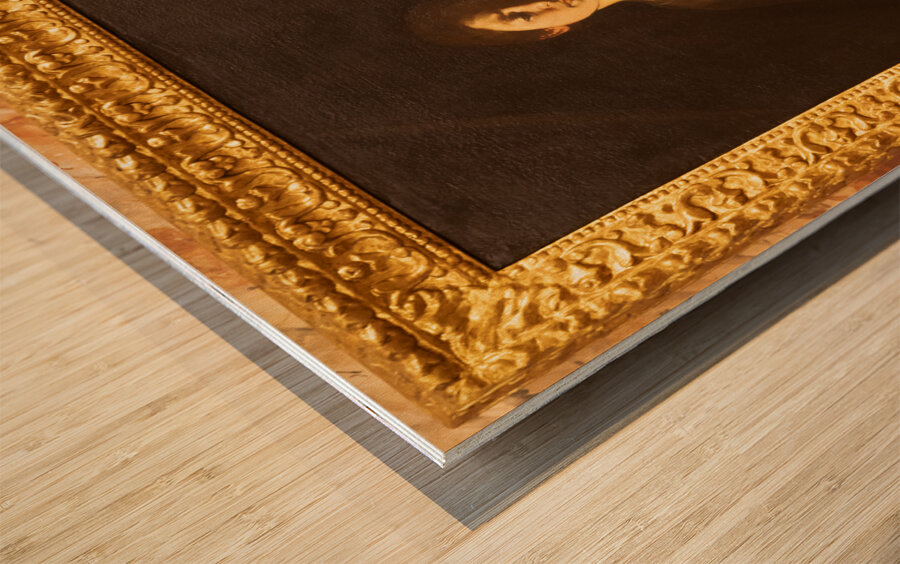 Rome Italy - David with the head of Goliath by Caravaggio Gal Wood print