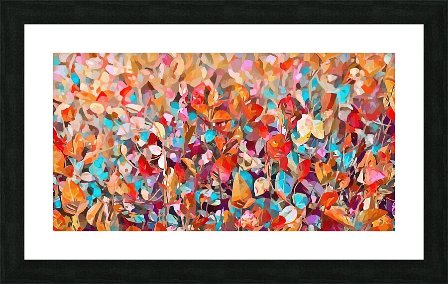 Abstract 14087 Picture Frame print