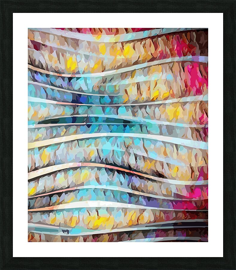Abstract 14094 Picture Frame print