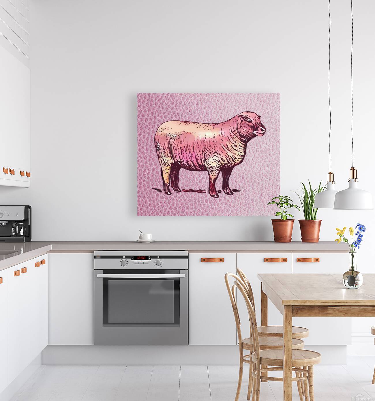 Vintage sheep Reproduction