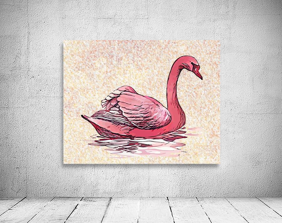 Vintage Swan Wall Preview