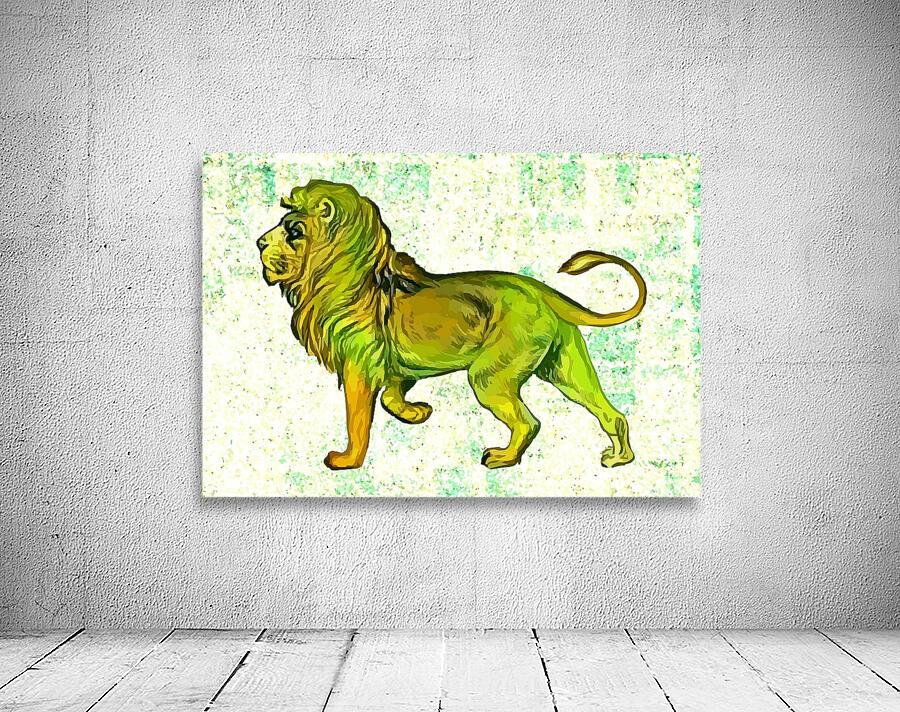 Vintage Lion Wall Preview