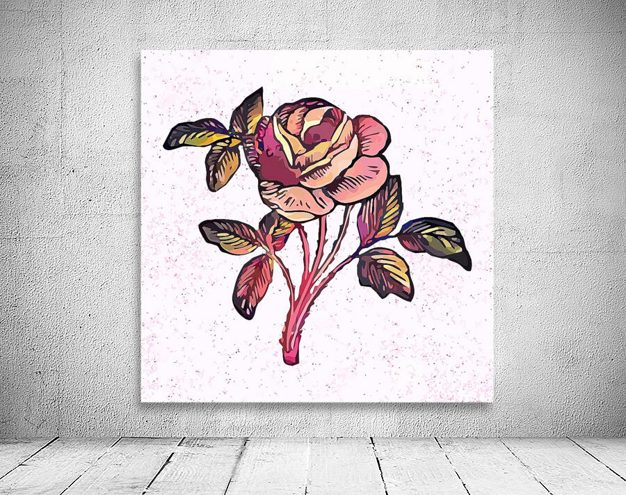 Rose flower  Wall Preview