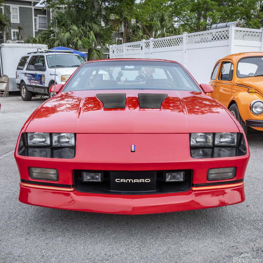 1988 Red Chevrolet Camaro IROC-Z X 3 par Rich Franco
