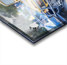 1978 Yellow Toyota Landcruiser X 5 Acrylic print