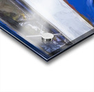 1956 Blue Chevrolet Bel Air Nomad Station Wagon X 3 Acrylic print