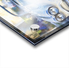 1958 White Corvette C1 X 11 Acrylic print