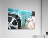 1965 Blue Chevrolet Impala SS Convertible X4 5 Acrylic Print