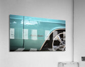 1965 Blue Chevrolet Impala SS Convertible X4 10 Acrylic Print