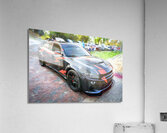 2016 Black Dodge Charger SRT Hellcat X 6 Acrylic Print