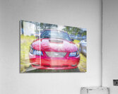 2004 Red Ford Mustang Mach 1 40th Anniversary X 7 Acrylic Print