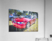 2004 Red Ford Mustang Mach 1 40th Anniversary X 8 Acrylic Print